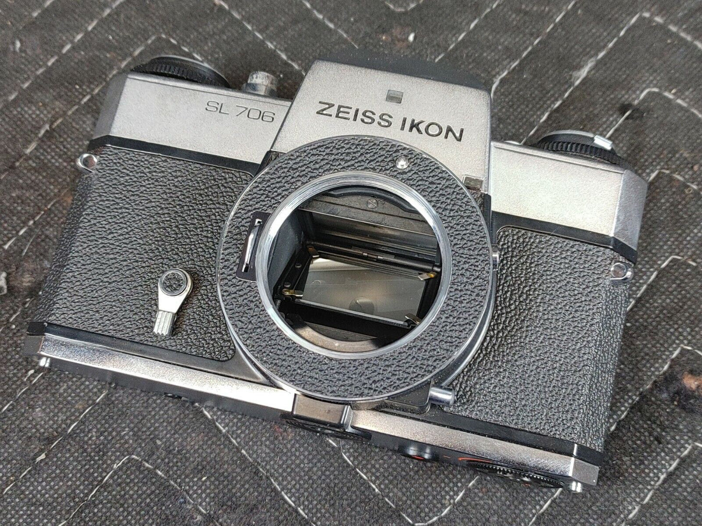 Vintage Zeiss Ikon SL706 Camera, Ultron 1.8 50 lense and Leather Case