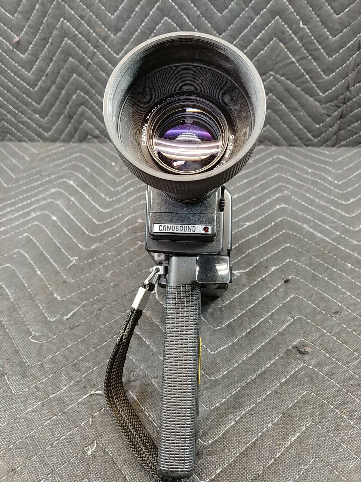 Canon Canosound 514 XL-S Super 8 Movie Camera 9-45mm 1.4 Macro Lens UNTESTED