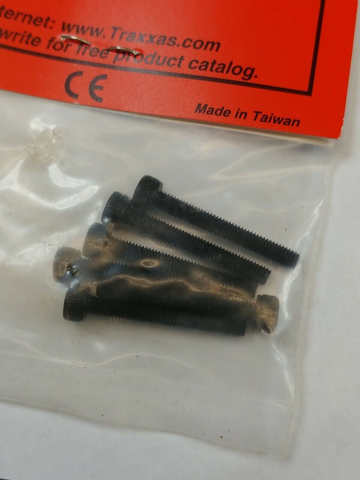 Header screws, 3x23mm cap hex screws (6) NEW/Old Stock Traxxas TRA2556