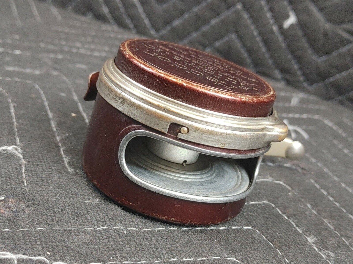 Vintage Heddon Automatic fly reel No. 87 - Red - cleaned and lubricated