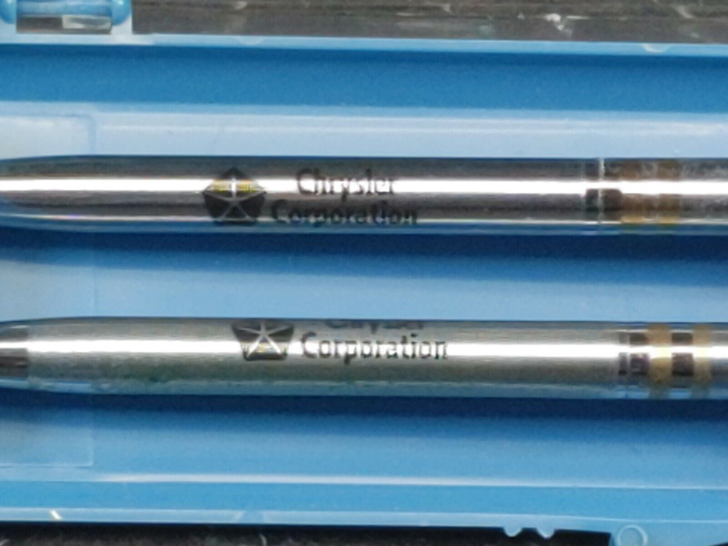 Vintage CHRYSLER CORPORATION Advertising Pen & Mechanical Pencil Set - USA