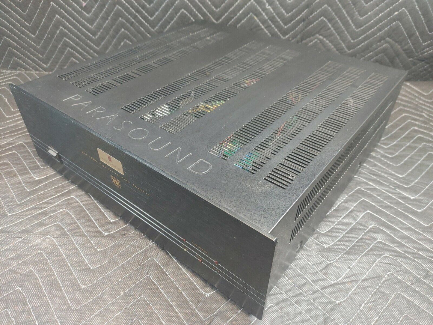 Parasound HCA -1500A High Power Amplifier & Parasound P/HP-850 Preamplifier