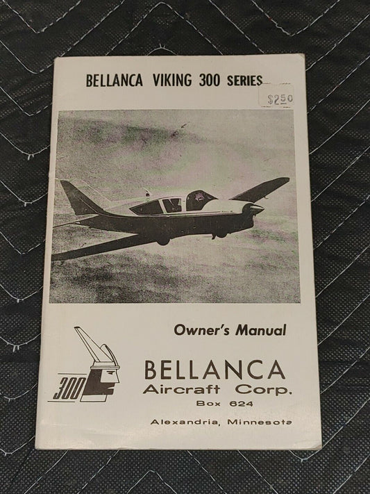 1968-75 BELLANCA VIKING 300 Original Owner's Manual