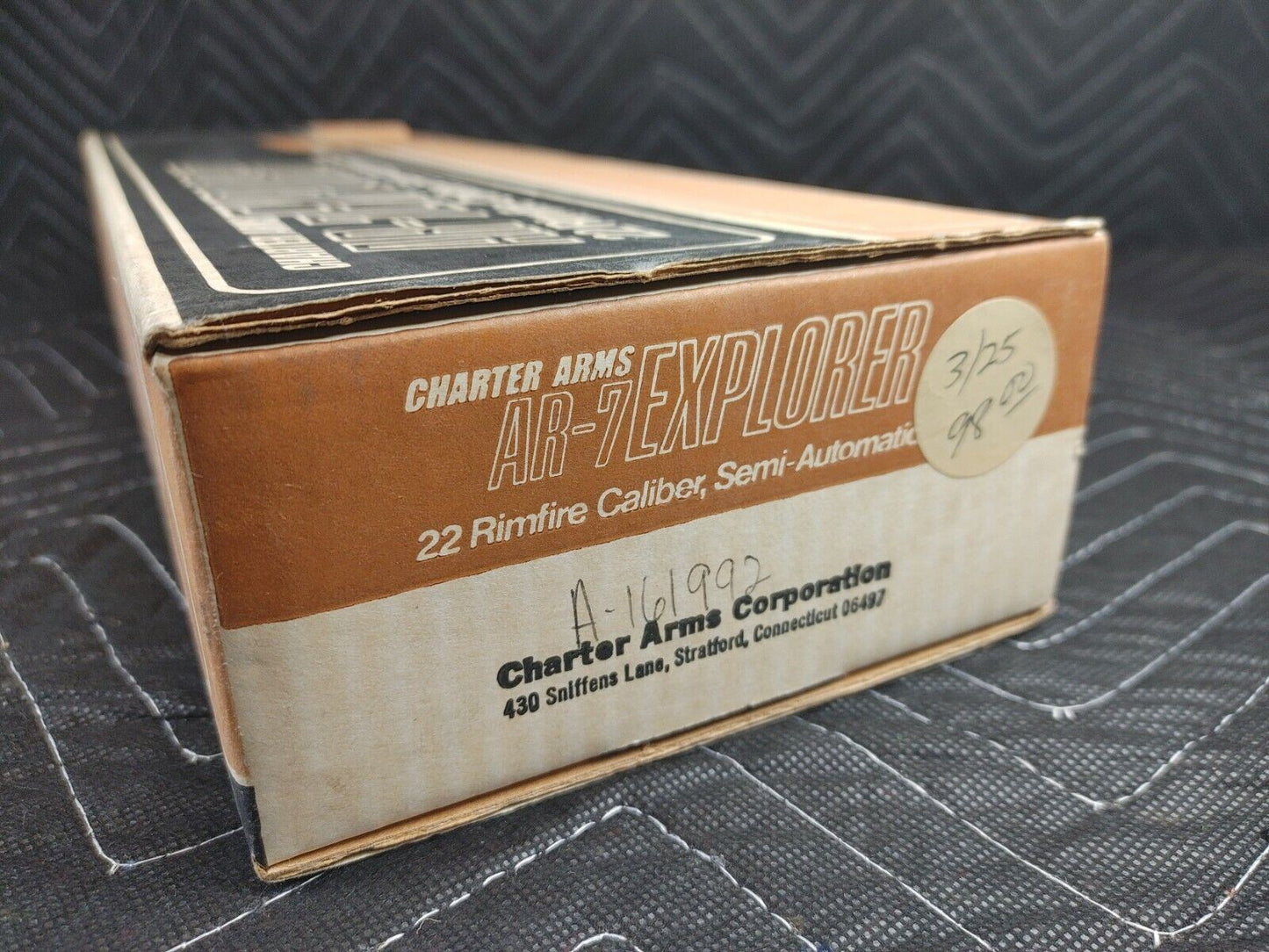 Vintage Charter Arms AR-7 Explorer Rifle - Original Box Only, no firearm