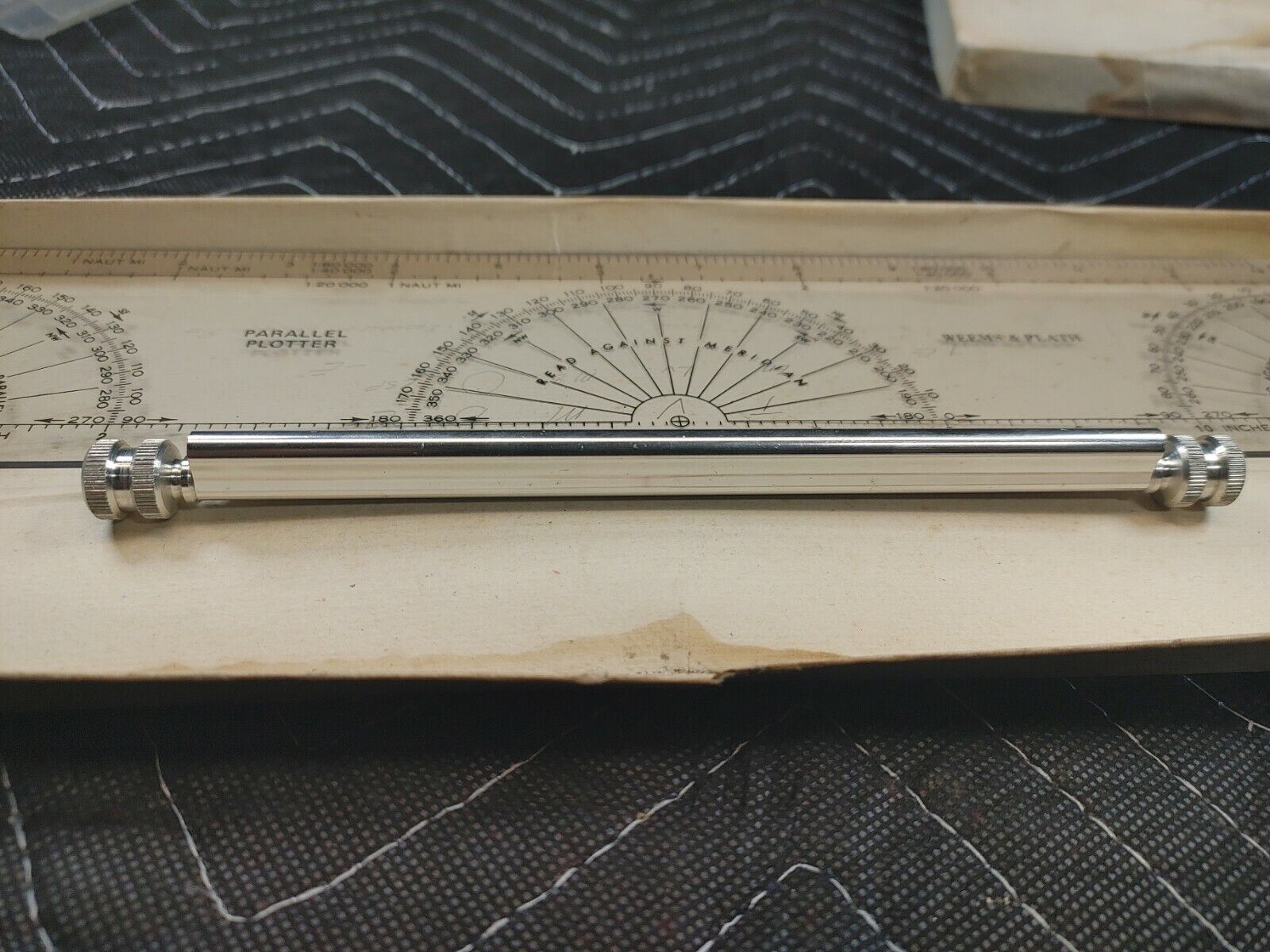vtg Weems & Plath Marine Navigation Parallel Plotter Slide Ruler 12.5 ...