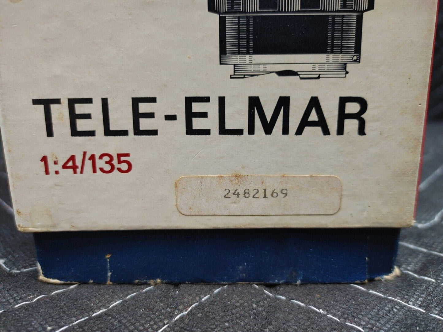 Leica Leitz Wetzlar Tele-Elmar 135mm f/4 Telephoto (Box Only)