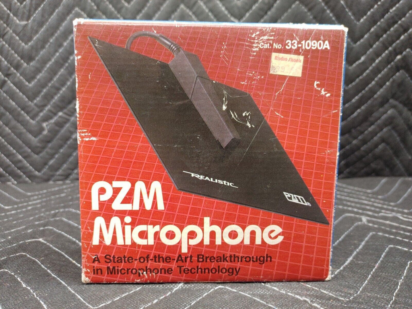 Realistic PZM Pressure Zone Microphone 33-1090A Boundary MIC - NOS