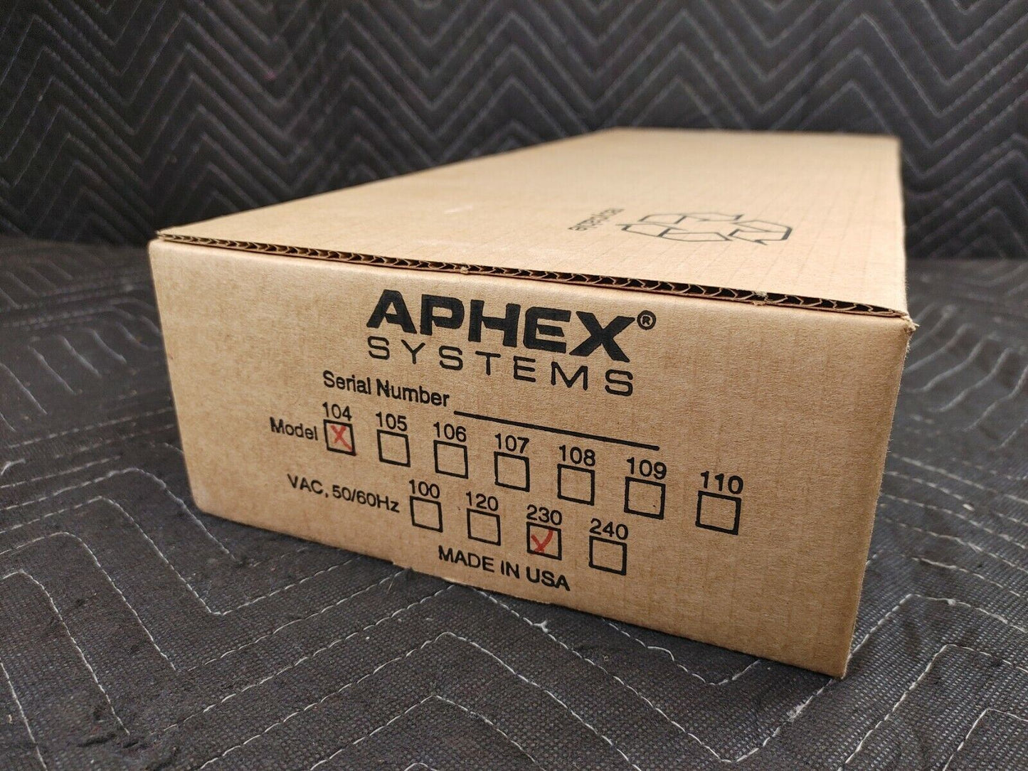 APHEX 104 Aural Exciter Type C2 with Big Bottom - Brand New 230vac 50/60hz