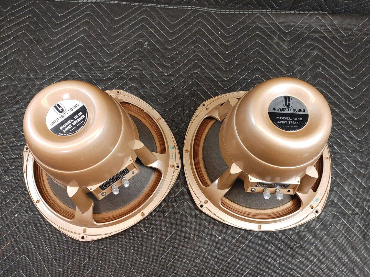 Vintage University Sound 1212 12" 3 Way Coaxial Full Range Speaker