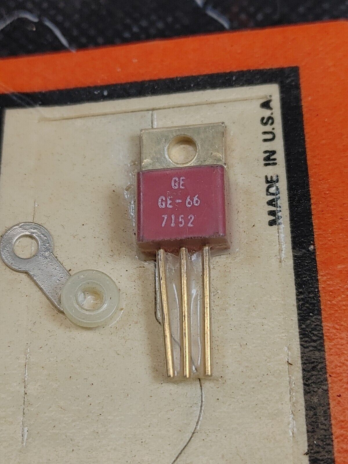 G.E. GE-66 NPN Silicon Transistor