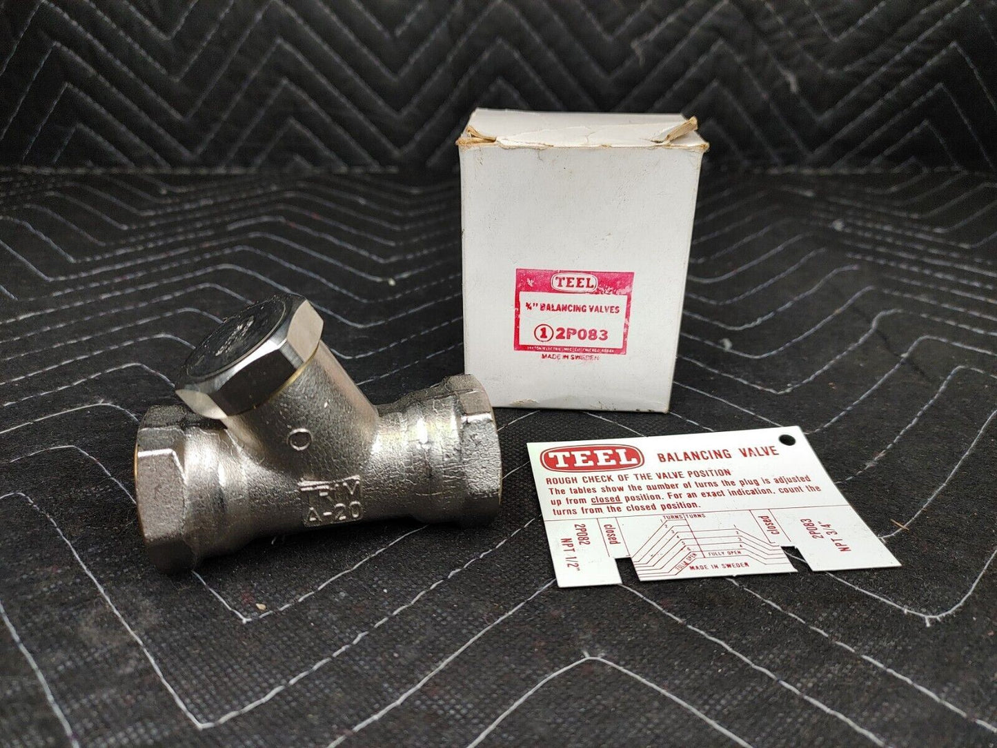 2P083 Teel 3/4 inch Balancing Valve