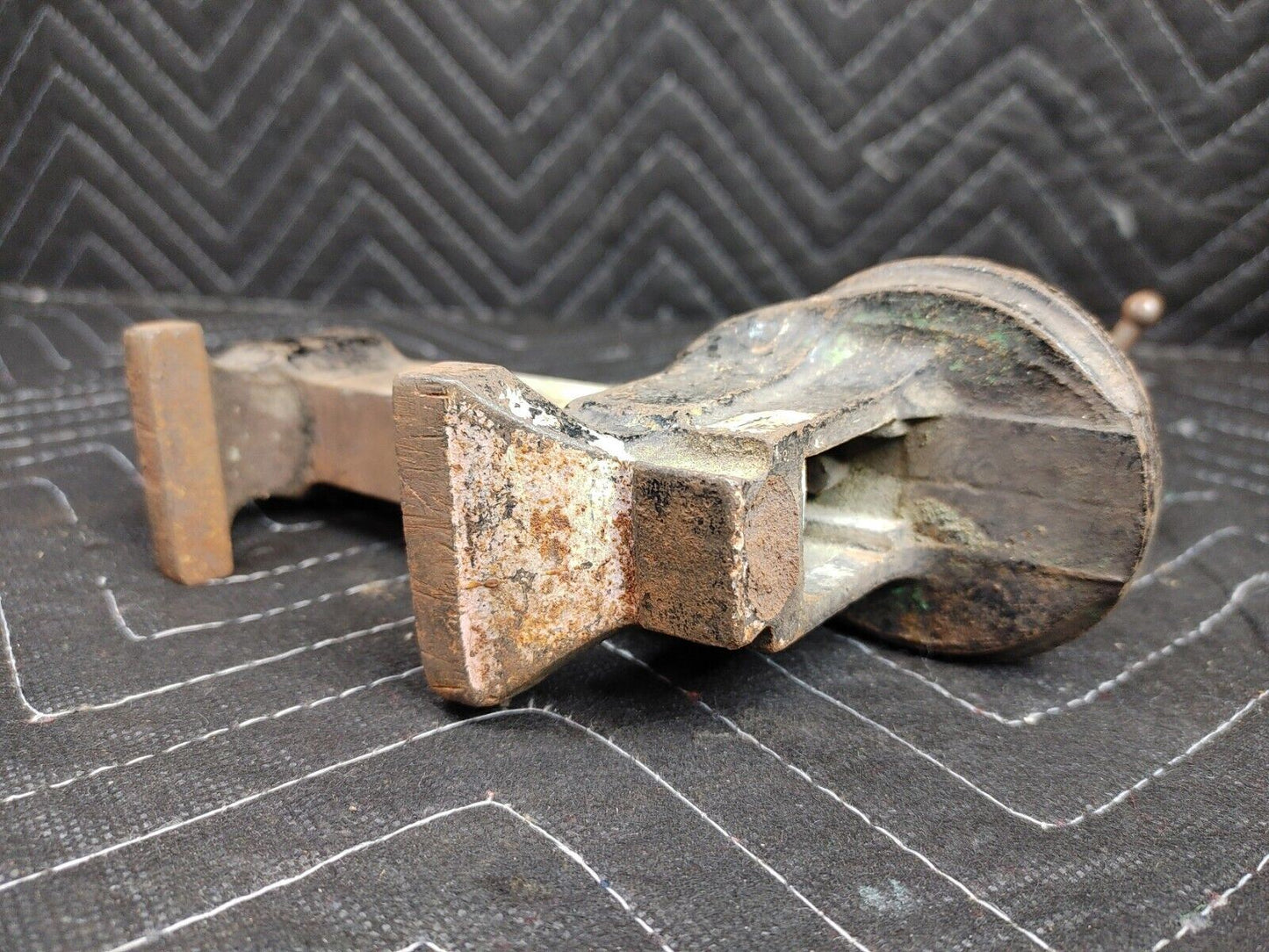 Vintage Antique Small 3" Vise Machinist Anvil Gunsmith Jeweler Clamp Bench