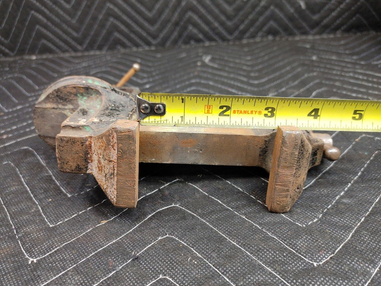 Vintage Antique Small 3" Vise Machinist Anvil Gunsmith Jeweler Clamp Bench