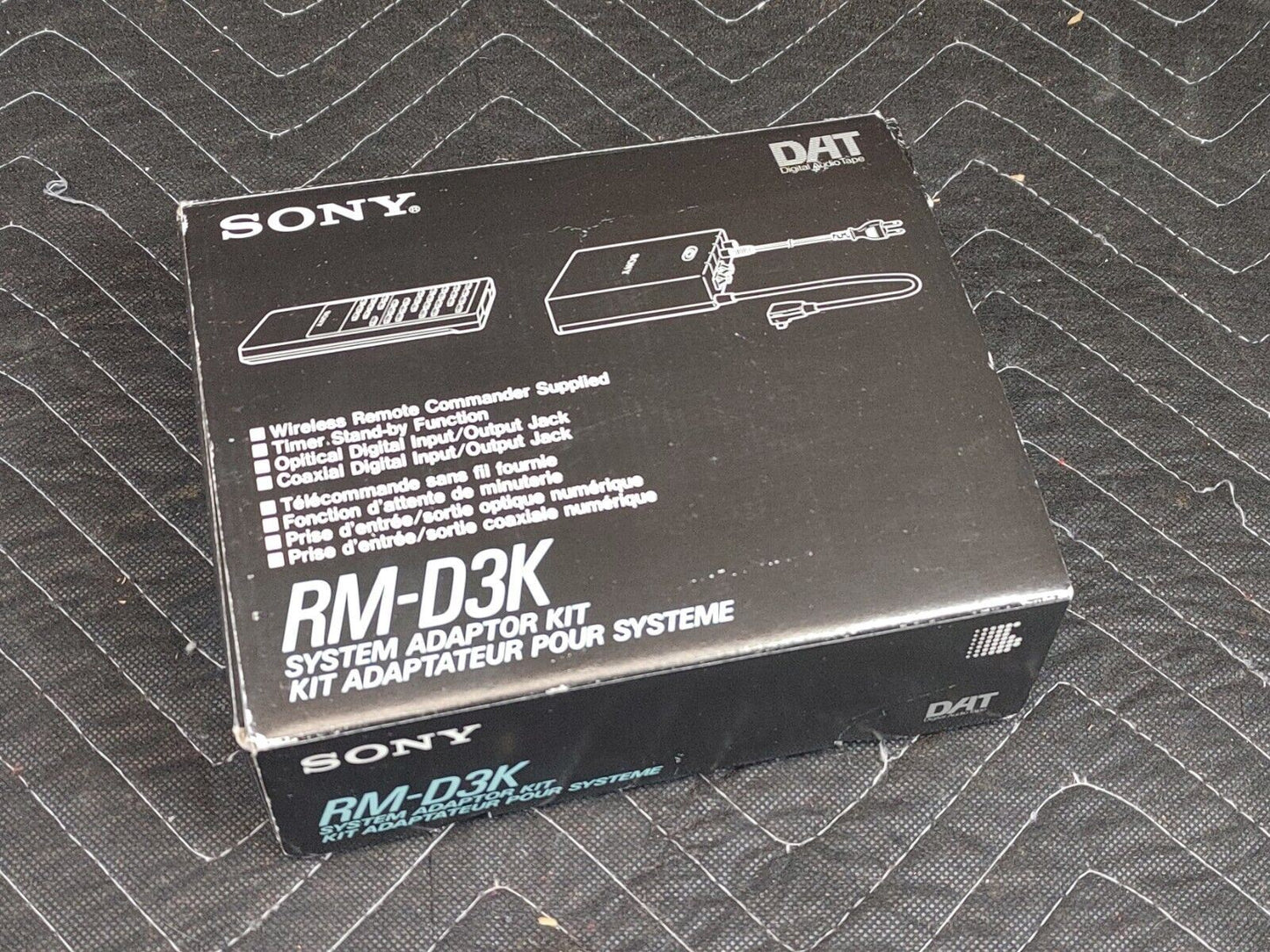 SONY RM-D3K Remote Control Timer Digital I/O Adaptor for DAT Walkman