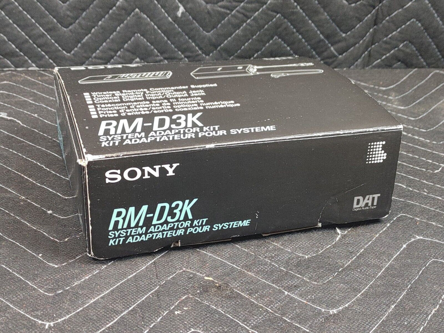 SONY RM-D3K Remote Control Timer Digital I/O Adaptor for DAT Walkman