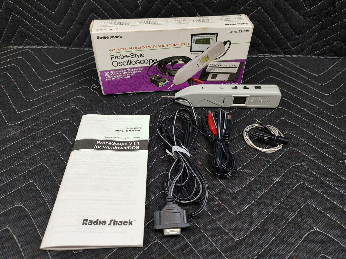 Radioshack Probe Scope Oscilloscope v4.1 Cat No  22-310