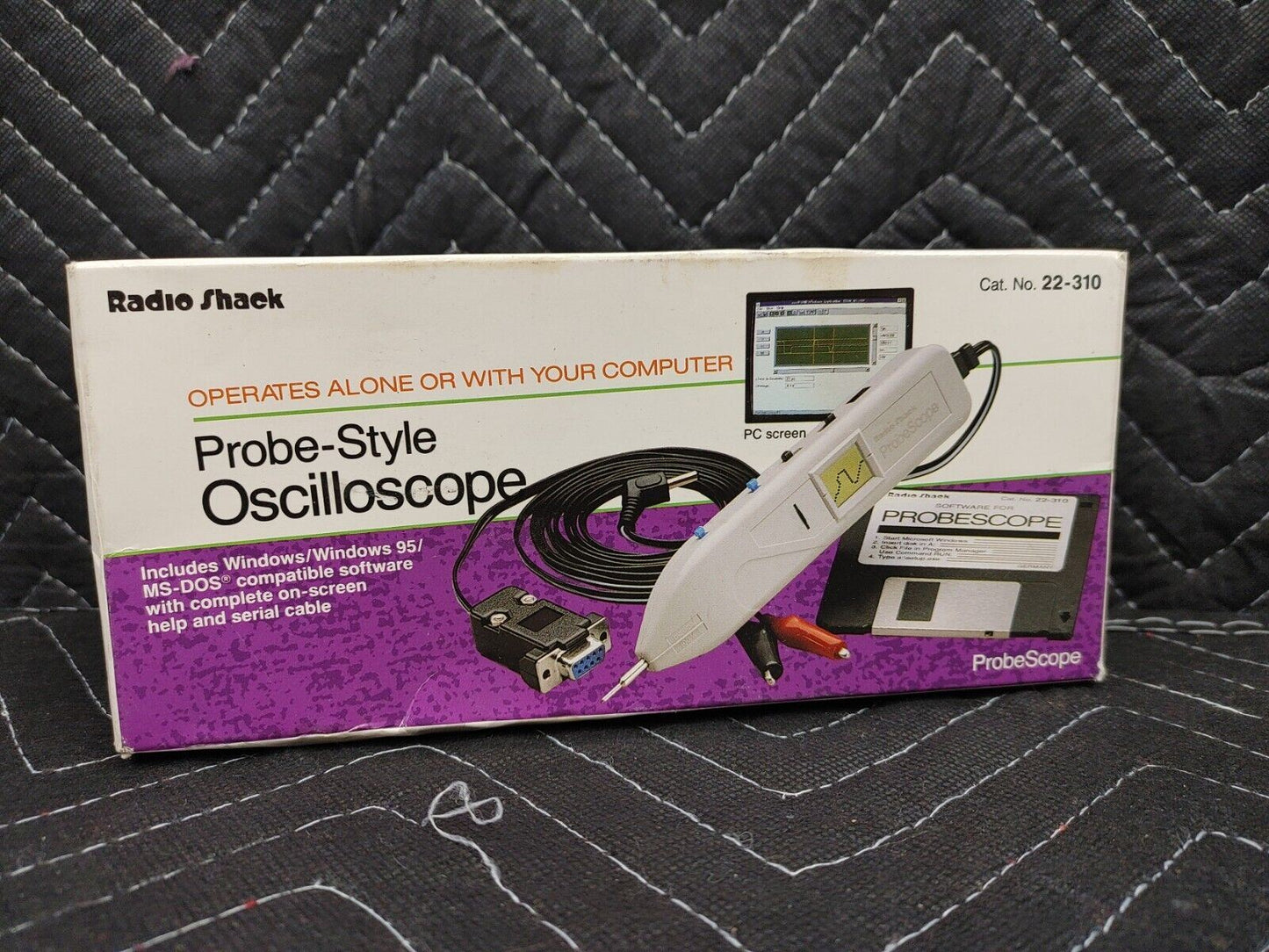 Radioshack Probe Scope Oscilloscope v4.1 Cat No  22-310