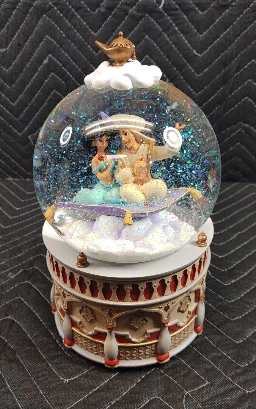 Disney's Aladdin Snow Globe Music Box