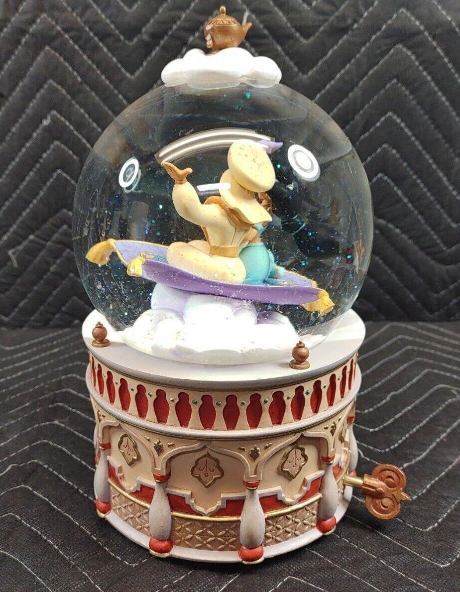 Disney's Aladdin Snow Globe Music Box