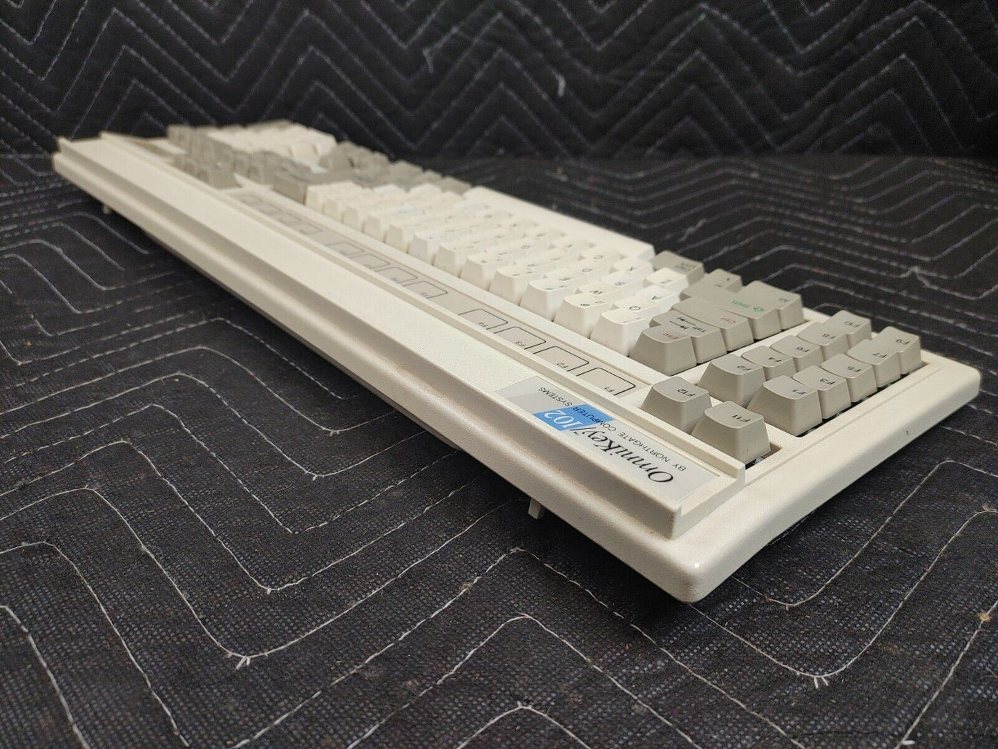 Northgate Omnikey ULTRA Tactile Click "clicky" Mechanical Keyboard [White Alps]
