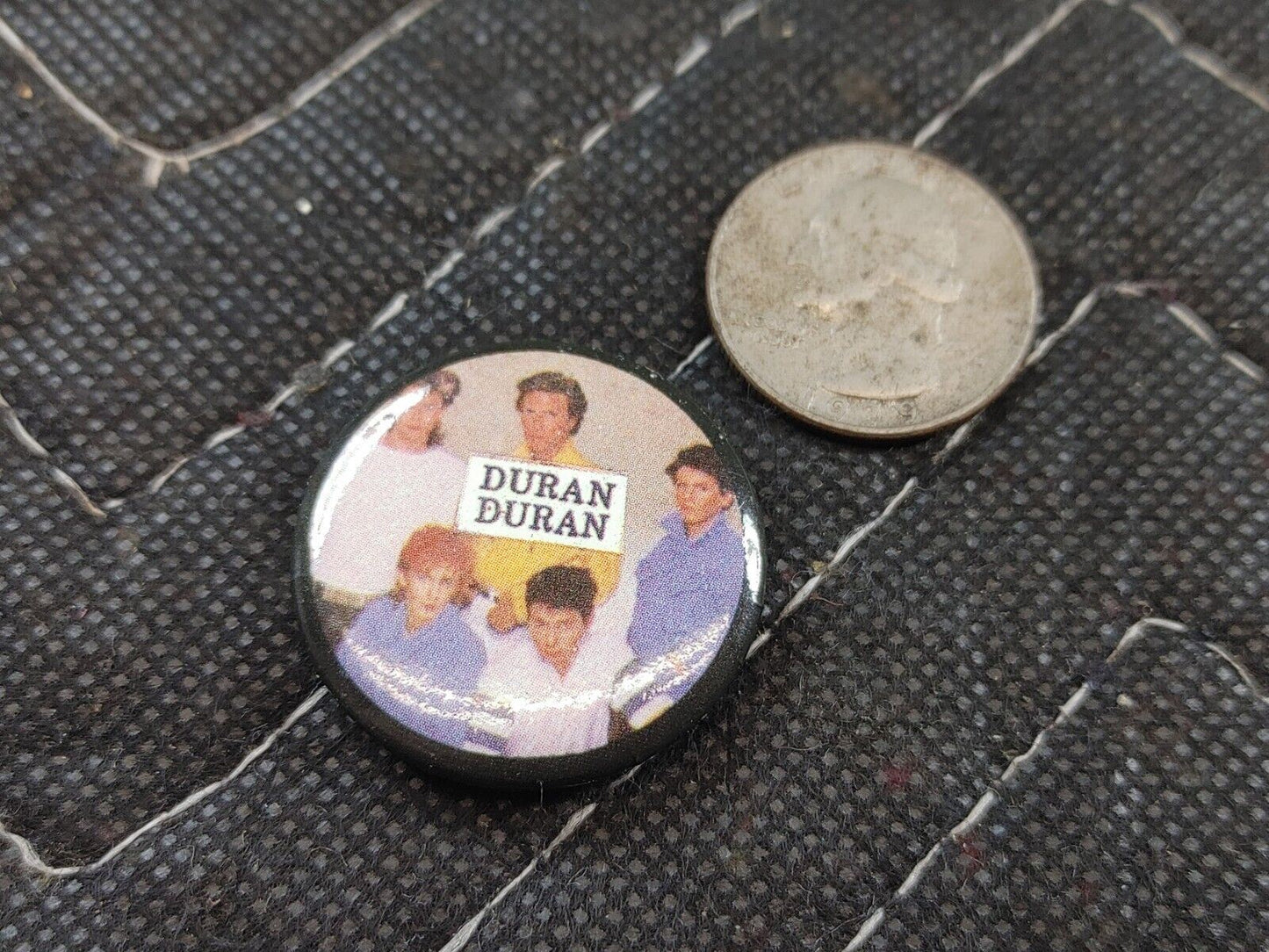 DURAN DURAN Vintage Pins Badge Buttons Pinback 1983 - MEMORABILIA  SET OF 6