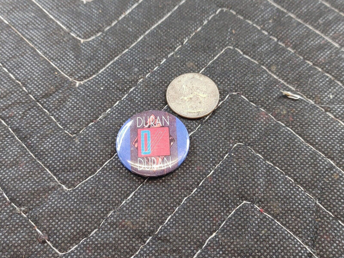DURAN DURAN Vintage Pins Badge Buttons Pinback 1983 - MEMORABILIA  SET OF 6