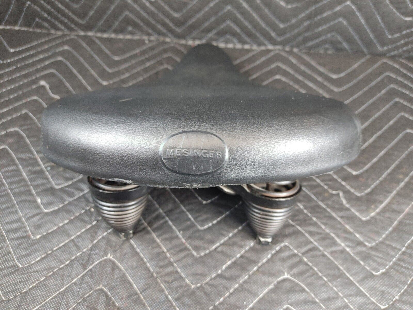 Vintage Original Mesinger Spring Saddle Seat Cruiser Bicycle Seat