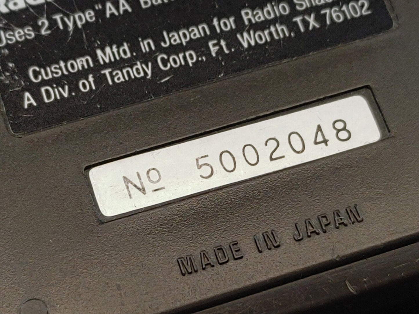 Radio Shack EC-4075 Programmer’s HEX & Time Calculator