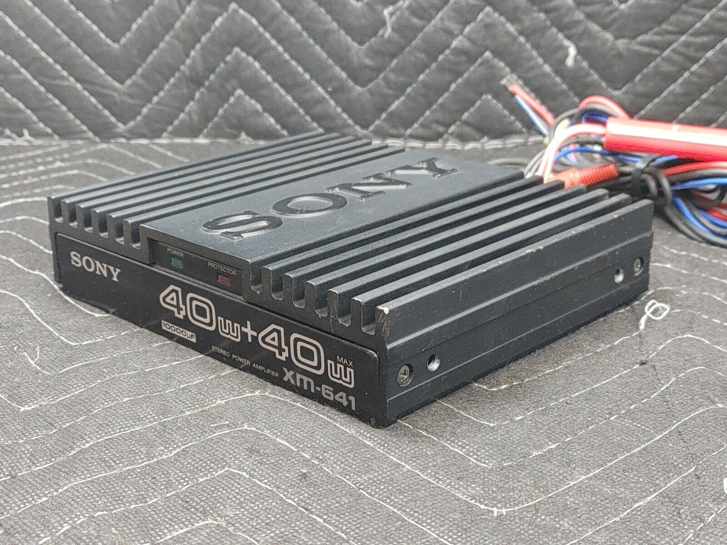 SONY XM-641 Vintage Car Amplifier Made in Japan