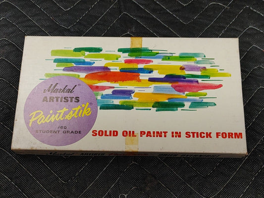 Vintage MARKAL Paint Stik Oil Paint in Stick Form Non-Toxic Student Grade #60