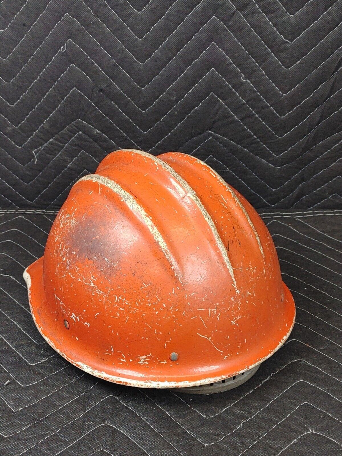 Southern Pacific Railroad ED Bullard Hard Boiled Fiberglass Hard Hat Vintage USA