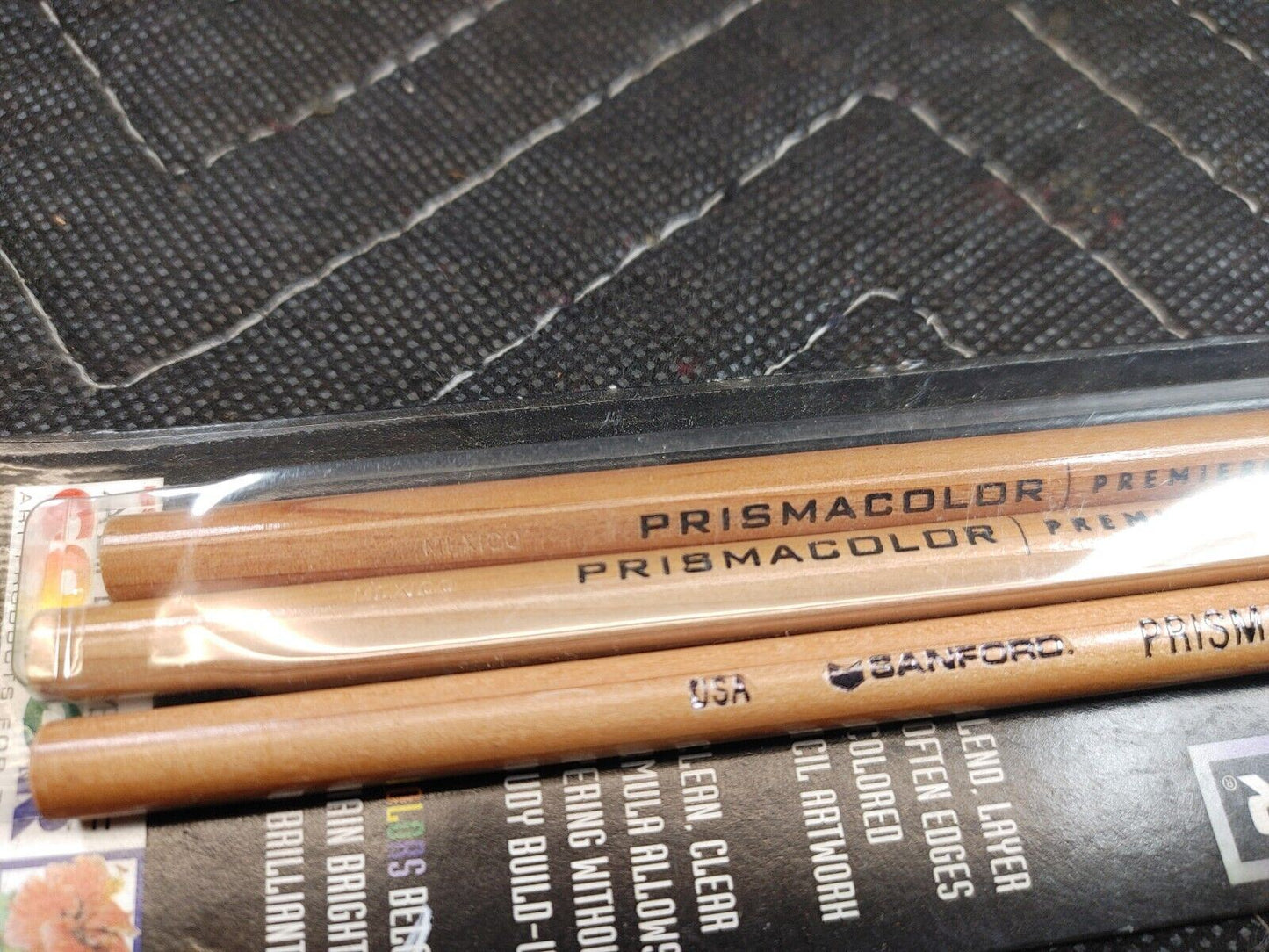 Prismacolor Pack of 2 PC1077 Colorless Blender Pencils w/ 1 unpackaged