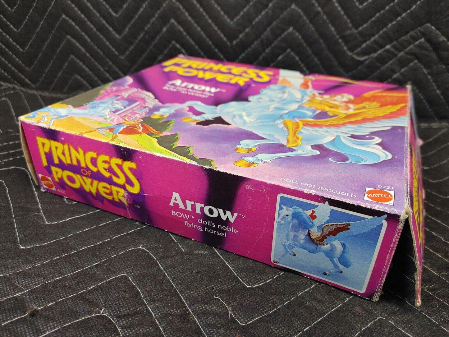 Vintage 1984 She-Ra Princess of Power Arrow Blue Horse w/ Original Box