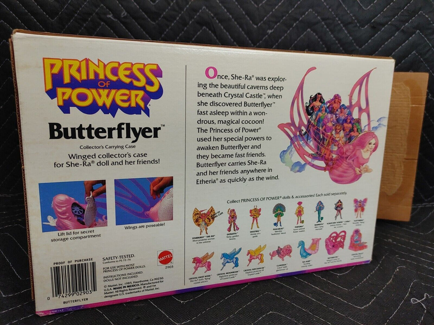 VINTAGE MATTEL 1984 PRINCESS OF POWER BUTTERFLYER MOTU SHE-RA 2903