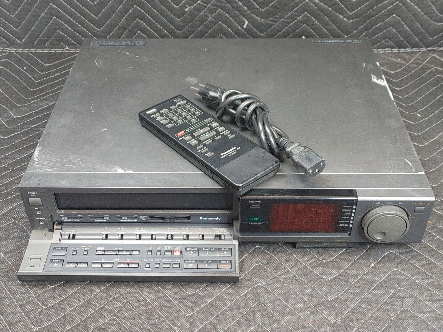 Panasonic AG-1960 S-VHS Hi-Fi Pro-Line MTS Multiplex Video Cassette Re —  Online Camera Systems