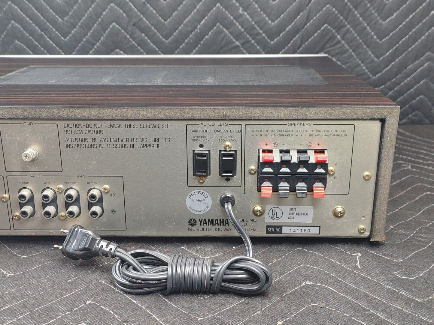 Vintage Yamaha R-300 Natural Sound Stereo Receiver