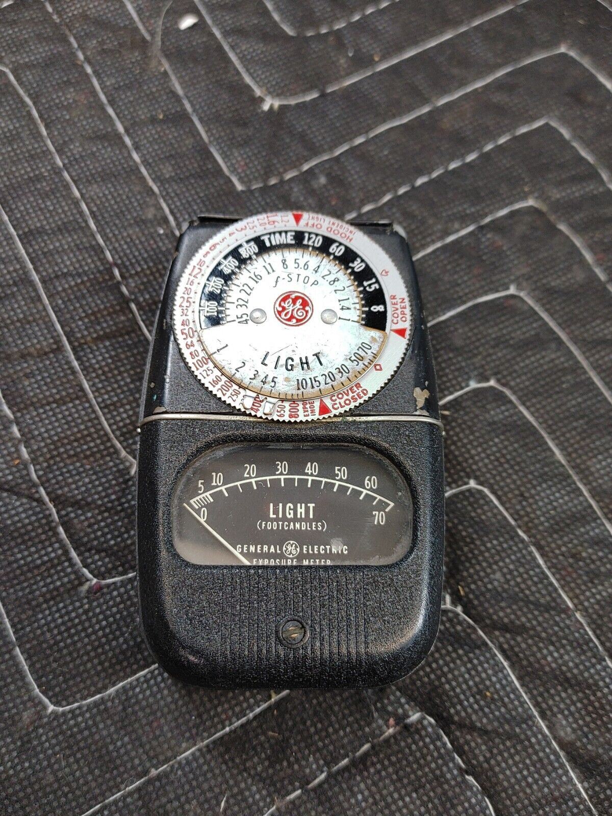 GE General Electric Photography Exposure Light Meter DW-68 USA Made Works Great