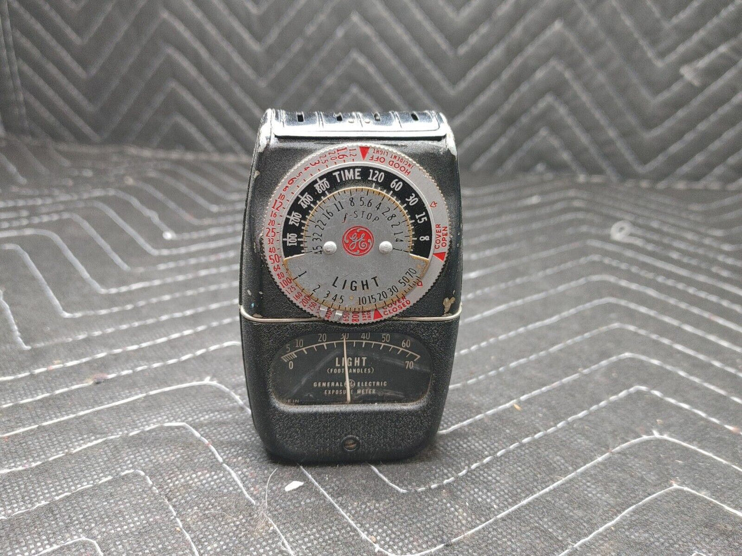 GE General Electric Photography Exposure Light Meter DW-68 USA Made Works Great