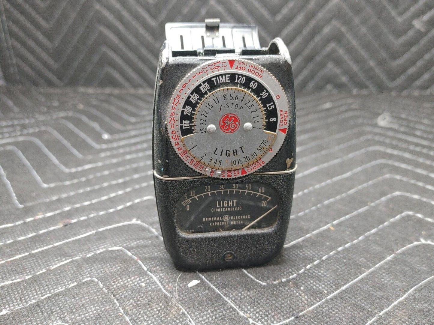 GE General Electric Photography Exposure Light Meter DW-68 USA Made Works Great