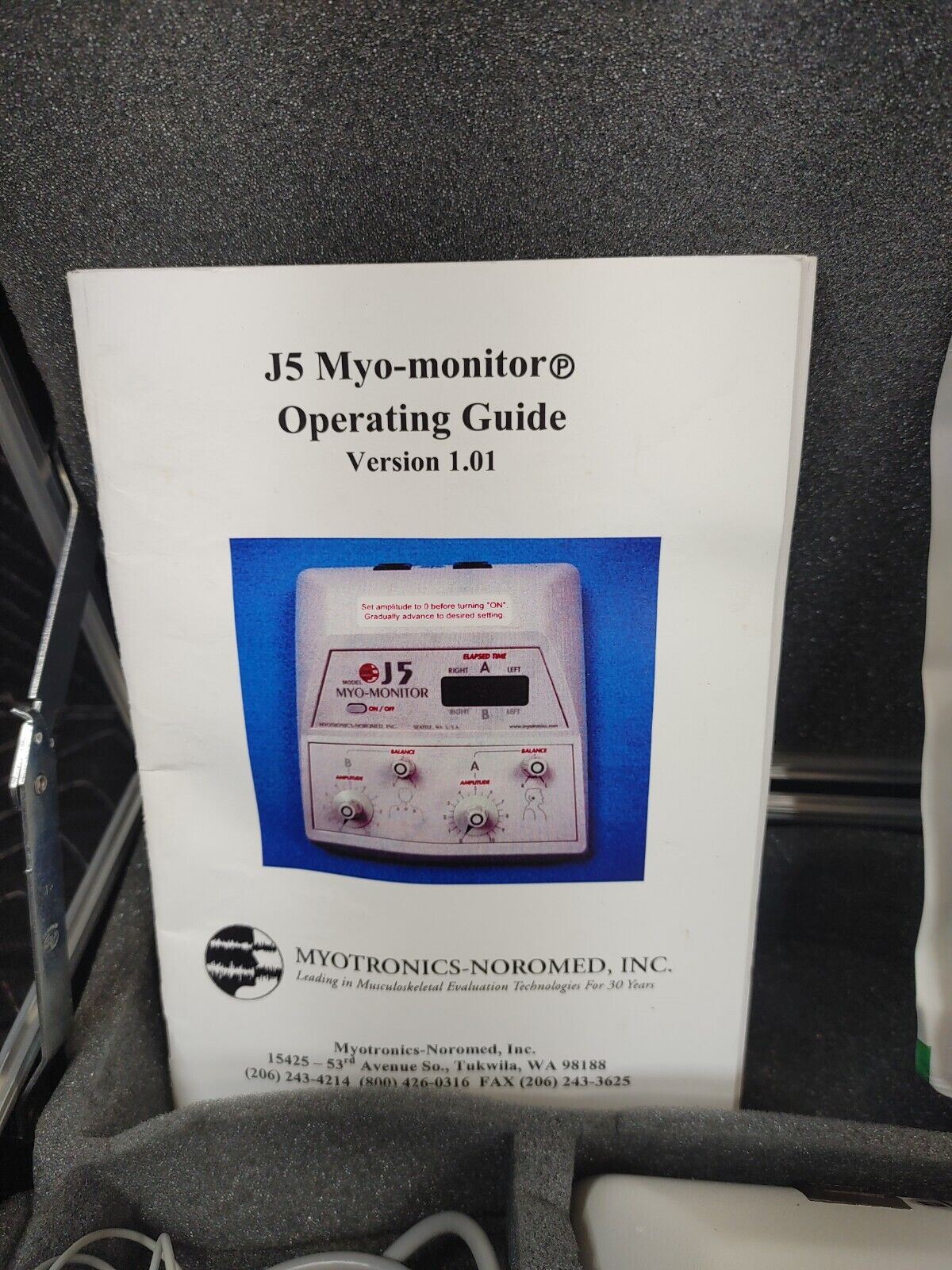 Myotronics-Noromed J5 Dental Tens Dental Dentistry Unit Machine Myo-Monitor