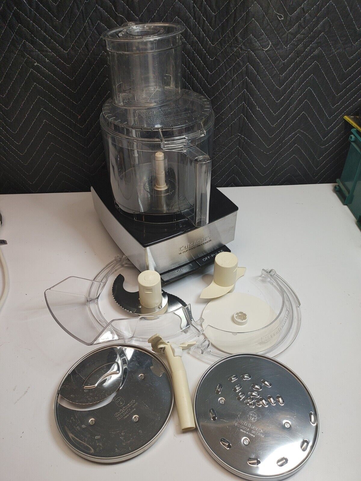Cuisinart DFP-14BCNY 14-Cup Food Processor Custom, Brushed Stainless ...