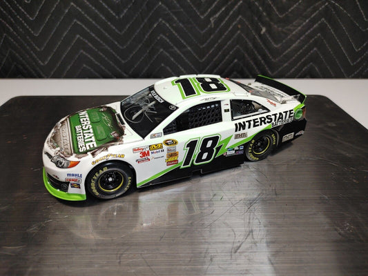 AUTOGRAPHED 2013 Kyle Busch #18 Interstate Batteries 1/24 - Lionel