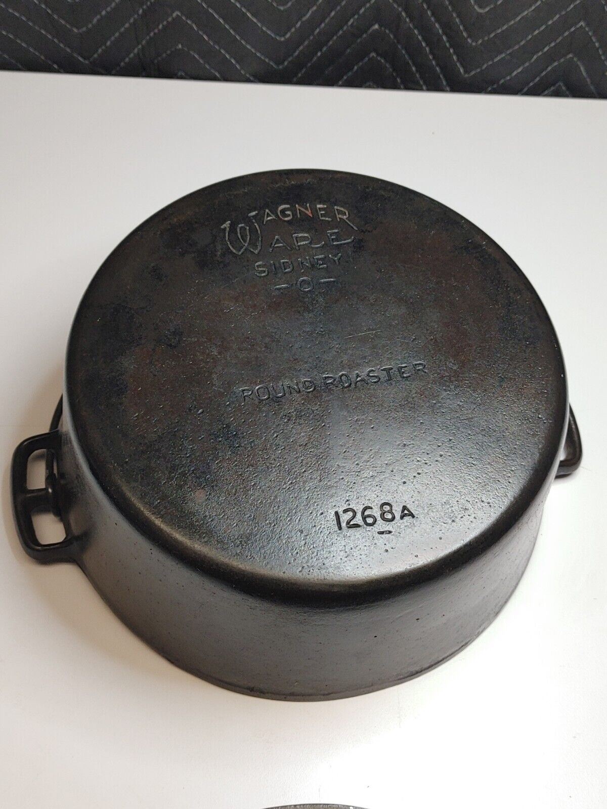 Vintage Vintage Cast Iron Wagner Ware Sidney 8 Pan With Lid 