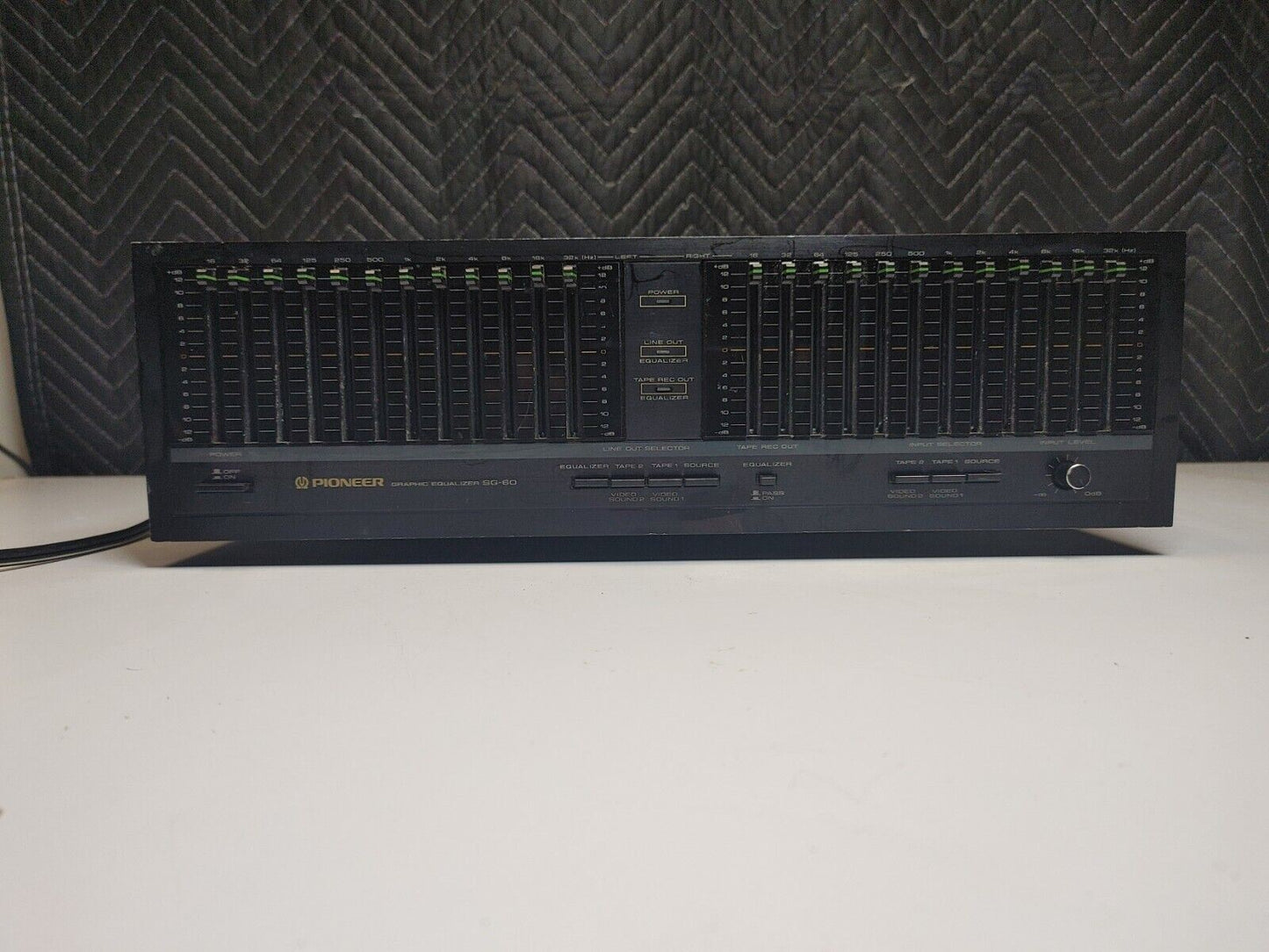 1984 Pioneer SG-60 12-Band Stereo Graphic Equalizer - Serviced