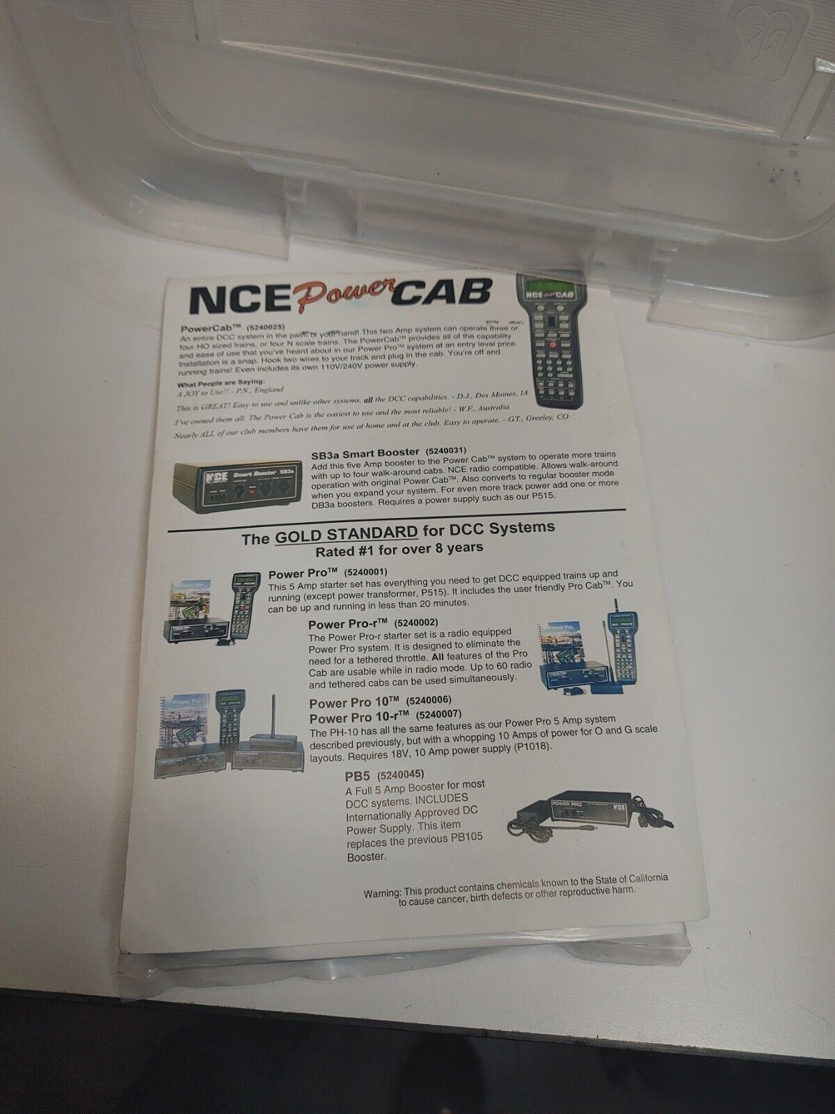 NCE 0112 D808-SR DECODER 8-FUNCTION 8 AMP - New in Package
