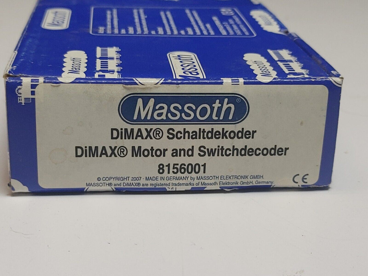 Massoth 8156001 DiMax Motor Switch Decoder Collection Item (Replaces LGB 55025)