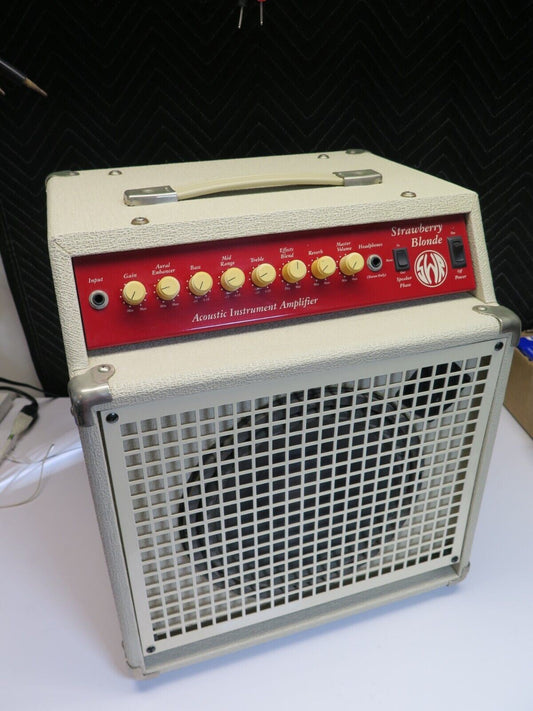 SWR Strawberry Blonde Combo Acoustic Instrument Amplifier w/ tweeter