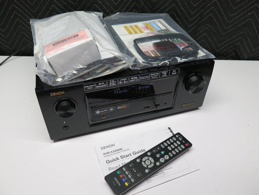 Denon AVR AVR-X3200W 7.2 Channel  Receiver - Dolby Atmos w/ Original Accessories