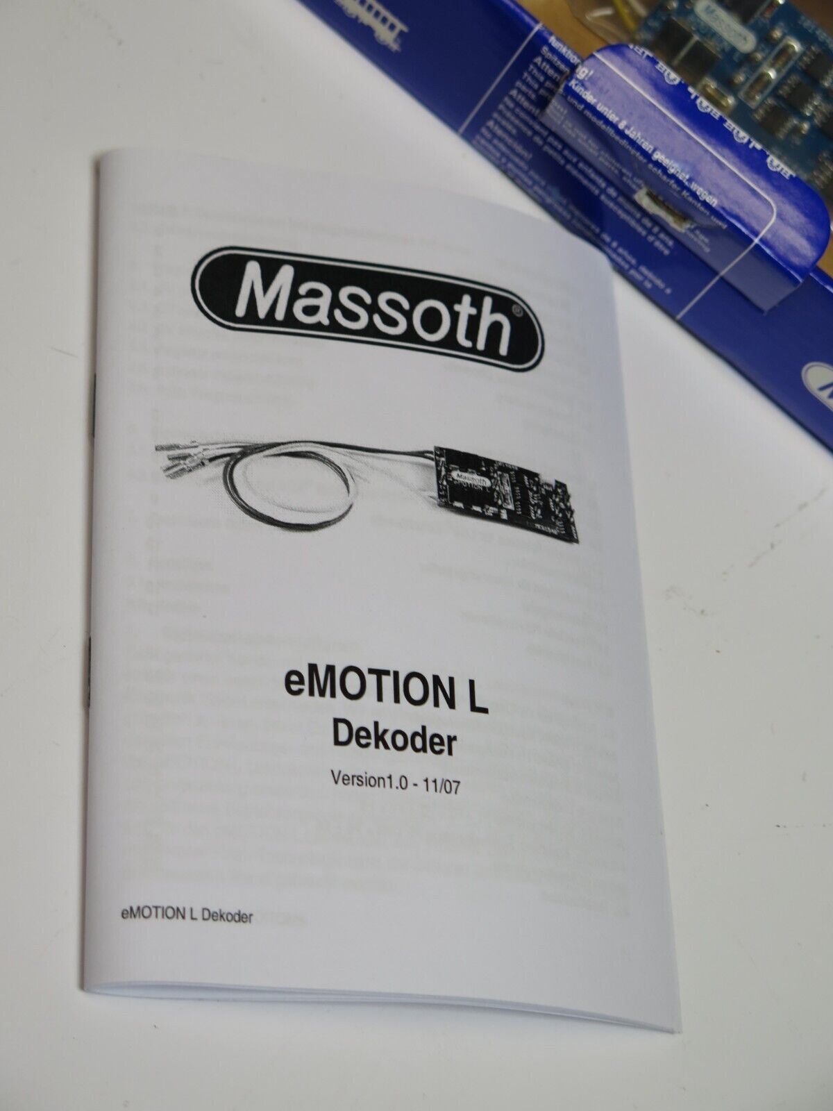 Massoth eMotion L Lokdecoder 8154001 2.5A DDC Driving & Function Decoder