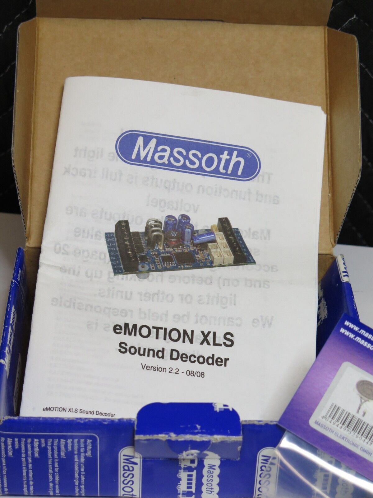 Massoth 8221055 eMOTION LS Sound Decoder - US diesel locomotive, ALCO DL535E